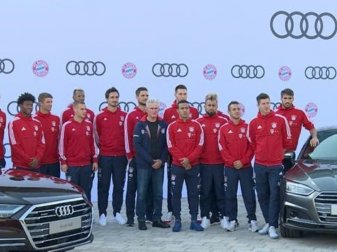FC Bayern erhält neue Dienstwagen FC Bayern erhält neue Dienstwagen