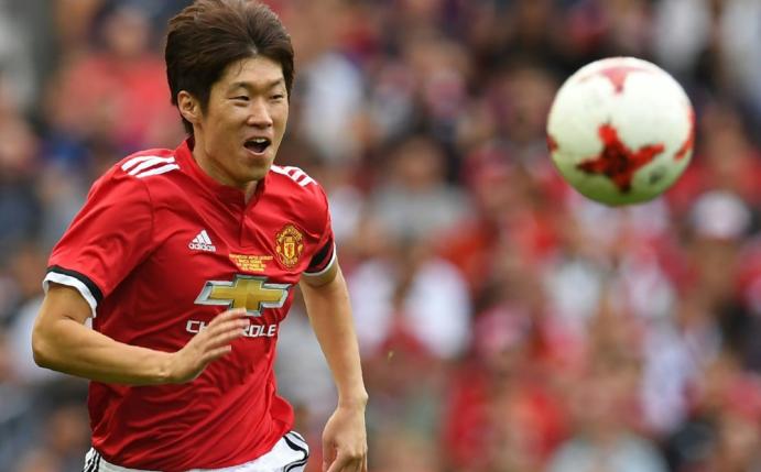 Park Ji-sung erster Fackelträger