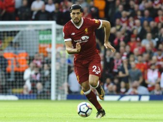 Emre Can und der FC Liverpool trennten sich 0:0 von Manchester United. Foto: Rui Vieira Emre Can und der FC Liverpool trennten sich 0:0 von Manchester United. Foto: Rui Vieira