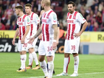Ratlosigkeit bei der Kölner Mannschaft Ratlosigkeit bei der Kölner Mannschaft