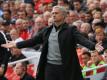 José Mourinho trainiert den Premier-League-Club Manchester United. Foto: Peter Byrne