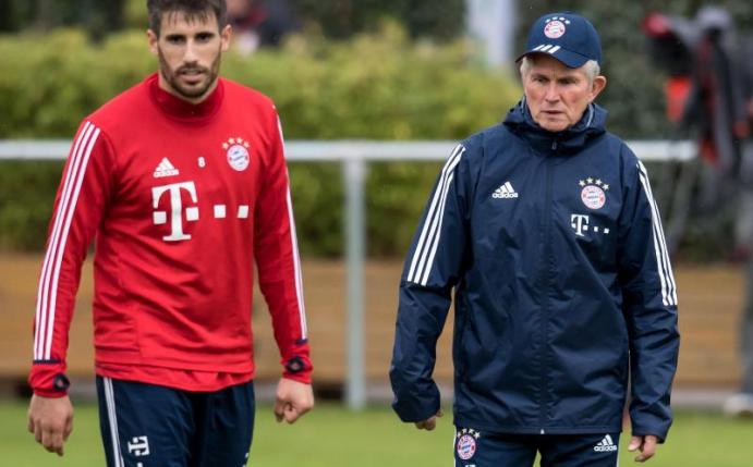 FCB-Trainer Jupp Heynckes muss auf Javi Martínez verzichten. Foto: