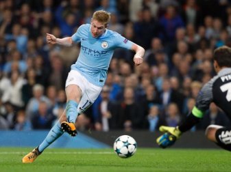 Kevin de Bruyne ist einer der Stars bei Manchester City. Foto: Martin Rickett Kevin de Bruyne ist einer der Stars bei Manchester City. Foto: Martin Rickett