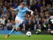 Kevin de Bruyne ist einer der Stars bei Manchester City. Foto: Martin Rickett