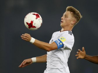 Jann-Fiete Arp bei der U17-WM in Indien. Foto: Tsering Topgyal