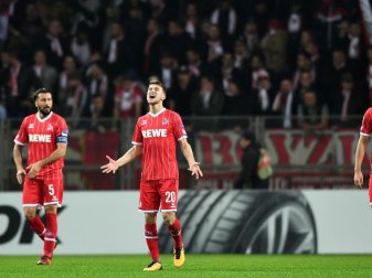 Die Kölner verloren auch gegen BATE Borissow mit 0:1. Foto: Federico Gambarini Die Kölner verloren auch gegen BATE Borissow mit 0:1. Foto: Federico Gambarini