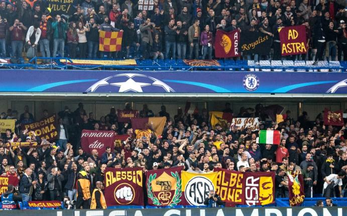 Roma-Fans machten sich mit Affenlauten negativ bemerkbar