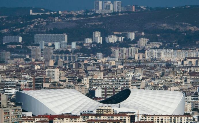 Das Stade Velodrom in Marseille