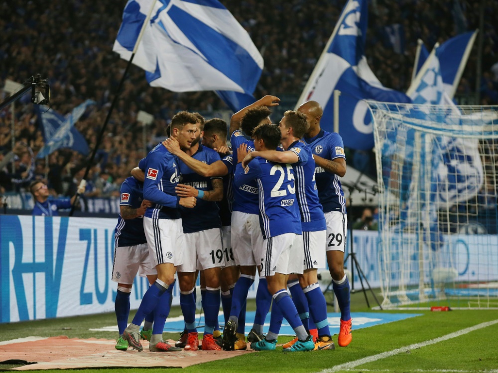 Schalke 04 ist nach dem 2:0-Sieg vorerst auf Rang vier