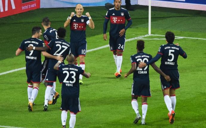 Der FC Bayern siegte auch beim HSV. Foto: Christophe Gateau