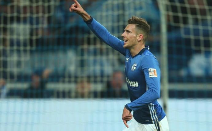 Leon Goretzka traf dreimal in Serie für den FC Schalke 04. Foto: Ina Fassbender