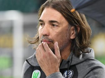 Wolfsburgs Trainer Martin Schmidt weiß die positiven Aspekte des Unentschieden gegen Hoffenheim zu betonen. Foto: Peter Steffen Wolfsburgs Trainer Martin Schmidt weiß die positiven Aspekte des Unentschieden gegen Hoffenheim zu betonen. Foto: Peter Steffen
