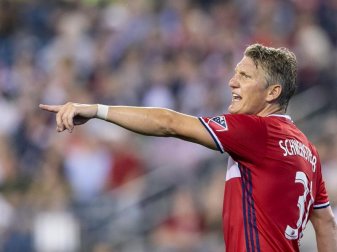 Bastian Schweinsteiger tritt in den Playoffs der MLS mit Chicago Fire gegen die New York Red Bulls an. Foto: Andrew Katsampes/ISIPhotos Bastian Schweinsteiger tritt in den Playoffs der MLS mit Chicago Fire gegen die New York Red Bulls an. Foto: Andrew Katsampes/ISIPhotos