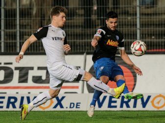 Fällt erst einmal verletzt aus: Denis Linsmayer (links) Fällt erst einmal verletzt aus: Denis Linsmayer (links)