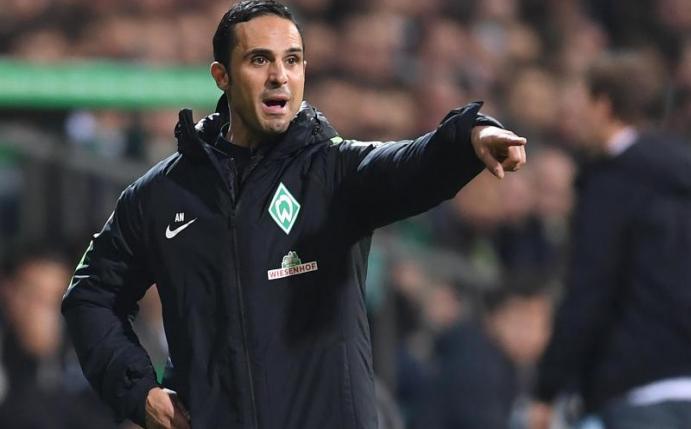 Trainer Alexander Nouri will die «positive Energie» aus dem Spiel gegen Hoffenheim mit in die Bundesliga nehmen. Foto: Carmen Jaspersen