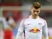 Leipzigs Timo Werner verschoss im Pokalspiel gegen den FC Bayern München den entscheidenden Elfmeter. Foto: Hendrik Schmidt