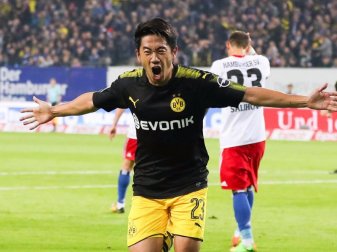 Ein weiterer Bundesligaprofi hat sich der Initiative Common Goal angeschlossen: Dortmunds Shinji Kagawa. Foto: Christian Charisius Ein weiterer Bundesligaprofi hat sich der Initiative Common Goal angeschlossen: Dortmunds Shinji Kagawa. Foto: Christian Charisius
