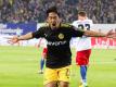 Ein weiterer Bundesligaprofi hat sich der Initiative Common Goal angeschlossen: Dortmunds Shinji Kagawa. Foto: Christian Charisius