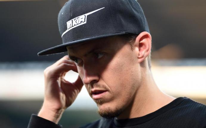 Sein Einsatz gegen Augsburg ist fraglich: Werder-Angreifer Max Kruse. Foto: Carmen Jaspersen