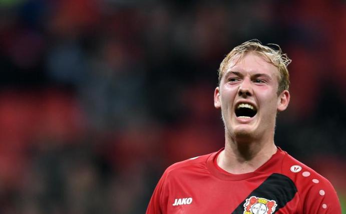 Sorgte mit seiner Aussage für Gesprächsstoff vor dem Rhein-Derby: Leverkusens Julian Brandt. Foto: Federico Gambarini