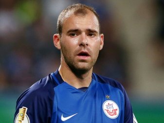 Amaury Bischoff trifft - Rostock schlägt Unterhaching Amaury Bischoff trifft - Rostock schlägt Unterhaching