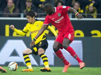 Am 10. Spieltag trifft Borussia Dortmund auf den starken Aufsteiger Hannover 96. Foto: Bernd Thissen Am 10. Spieltag trifft Borussia Dortmund auf den starken Aufsteiger Hannover 96. Foto: Bernd Thissen