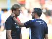 Jürgen Klopp gewann das Duell gegen seinen Freund David Wagner. Foto: Dave Howarth