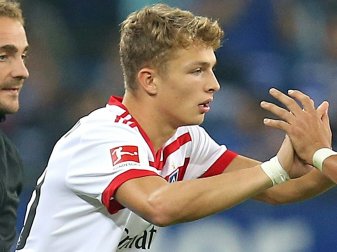Jann-Fiete Arp erzielte seinen ersten Bundesliga-Treffer