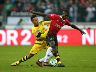 Ihlas Bebou (r.) erzielte gegen den BVB einen Doppelpack Ihlas Bebou (r.) erzielte gegen den BVB einen Doppelpack