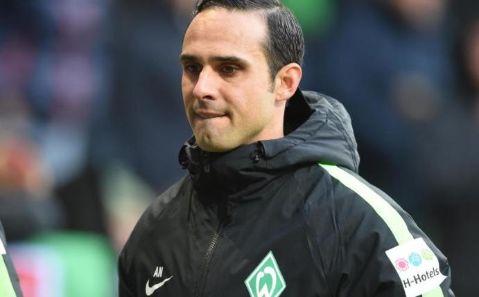 Muss bei Werder Bremen um seinen Trainerposten bangen: Alexander Nouri. Foto: Carmen Jaspersen