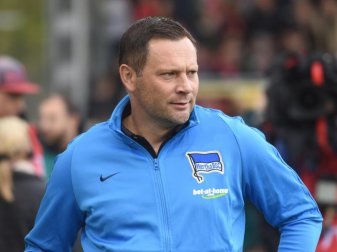 Muss weiter auf seine beiden Profis Mathew Leckie und Vladimir Darida verzichten. Hertha-Coach Pal Dardai. Foto: Patrick Seeger Muss weiter auf seine beiden Profis Mathew Leckie und Vladimir Darida verzichten. Hertha-Coach Pal Dardai. Foto: Patrick Seeger