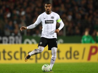 Hat bei Eintracht Frankfurt wieder das Training aufgenommen: Neuzugan Kevin-Prince Boateng. Foto: Daniel Karmann Hat bei Eintracht Frankfurt wieder das Training aufgenommen: Neuzugan Kevin-Prince Boateng. Foto: Daniel Karmann