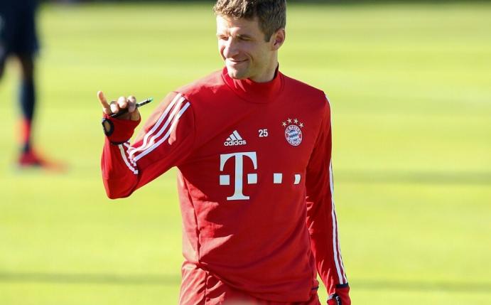 Thomas Müller ist ins Lauftraining eingestiegen
