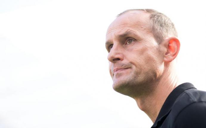 Hat mit Leverkusen die Europapokal-Plätze im Visier: Bayern-Coach Heiko Herrlich. Foto: Marius Becker