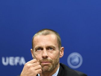 UEFA-Präsident Aleksander Ceferin schlägt eine Nations League für alle Nationalmannschaften weltweit vor. Foto: Laurent Gillieron/KEYSTONE
