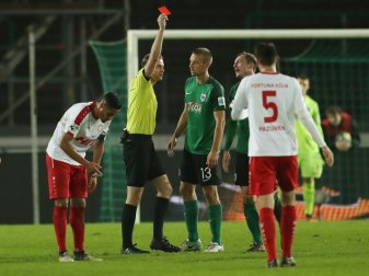 Fortuna Köln kam trotz Überzahl nicht zum Auswärtssieg