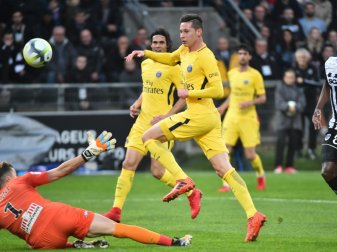 Julian Draxler erzielt das 2:0 für Paris Julian Draxler erzielt das 2:0 für Paris
