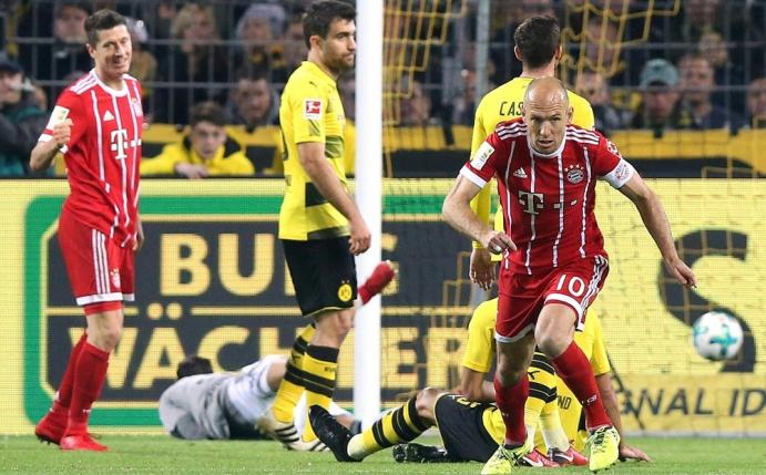 Robben und Lewandowski treffen gegen den BVB