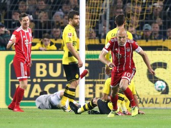 Robben und Lewandowski treffen gegen den BVB Robben und Lewandowski treffen gegen den BVB