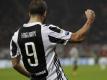 Gonzalo Higuain war wieder für Juventus Turin erfolgreich. Foto: Luca Bruno