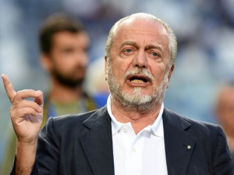 Italiens Verband ermittelt gegen Neapels Klubpräsidenten Italiens Verband ermittelt gegen Neapels Klubpräsidenten