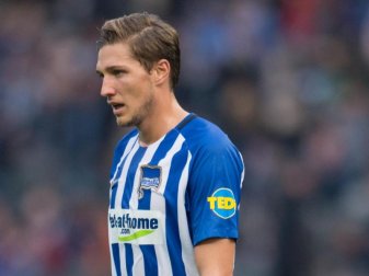 Niklas Stark fällt mit Wadenproblemen für Hertha aus. Foto: Annegret Hilse Niklas Stark fällt mit Wadenproblemen für Hertha aus. Foto: Annegret Hilse