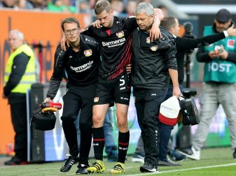 Sven Bender erlitt in Augsburg einen Rippenbruch Sven Bender erlitt in Augsburg einen Rippenbruch
