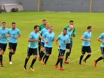 Australien bereitet sich auf das Spiel in Honduras vor Australien bereitet sich auf das Spiel in Honduras vor