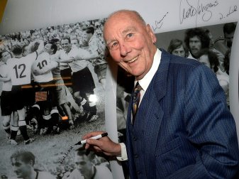 Horst Eckel (Foto) nimmt Abschied von Hans Schäfer