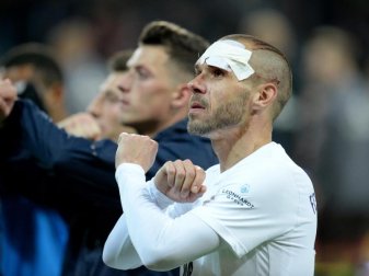 Voller Einsatz für Erzgebirge Aue: Christian Tiffert. Foto: Daniel Reinhardt