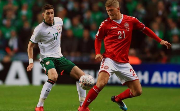 Kein Sieger im Duell Irland gegen Dänemark. Foto: Tim Goode
