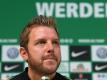 Werder Bremens Trainer Florian Kohfeldt macht eine Sieg-Ansage für das Spiel gegen Hannover 96. Foto: Carmen Jaspersen