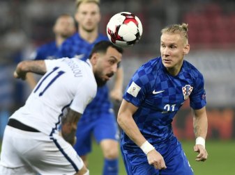 Domagoj Vida und Kroatien sind bei der WM 2018 dabei Domagoj Vida und Kroatien sind bei der WM 2018 dabei
