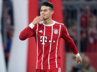 James Rodríguez kehrt vorzeitig von Kolumbiens Nationalmannschaft zum FC Bayern München zurück. Foto: Sven Hoppe James Rodríguez kehrt vorzeitig von Kolumbiens Nationalmannschaft zum FC Bayern München zurück. Foto: Sven Hoppe